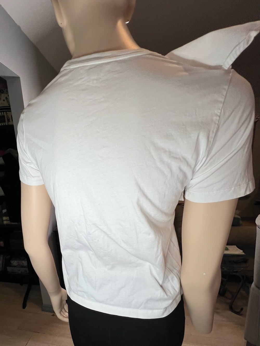 Ted Baker White Ruffle Shoulder Short Sleeve Top - Picture 8 of 11